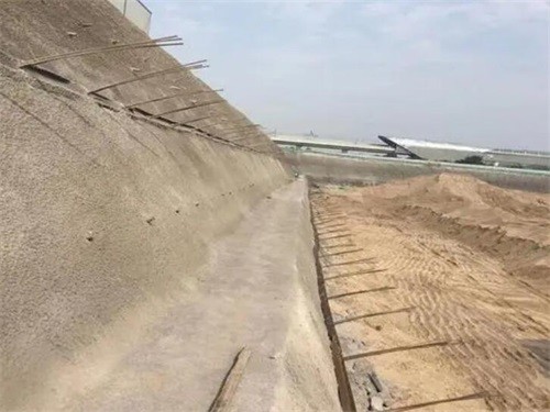 五莲河道边坡加固